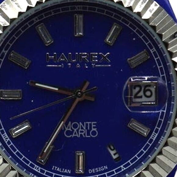 Haurex Italy Women's Monte Carlo Double Crystal Bezel Ring Watch - Picture 4 of 6